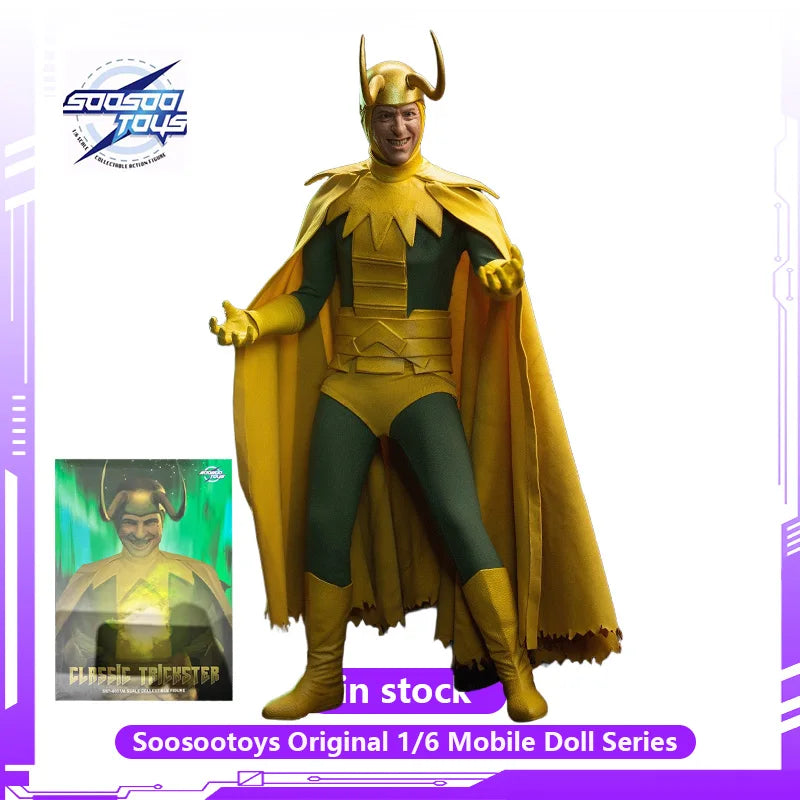 SOOSOOTOYS Original 1/6 SST049 Moon Warrior Moon Knight Mr. Mobile Puppet Model Movie Action Characters Boys and Girls Toys Gift