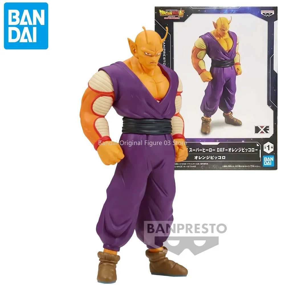 Bandai Original Banpresto Anime Dragon Ball Super Hero DXF Orange Piccolo Actionfiguren Figurensammlung Modellspielzeug