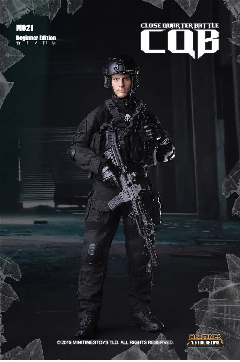 In Stock New Minitimes 1/6 Scale Military Figure M021 Cia Cqb Close Quarters Battle Operative Collection Decoration Model Toy