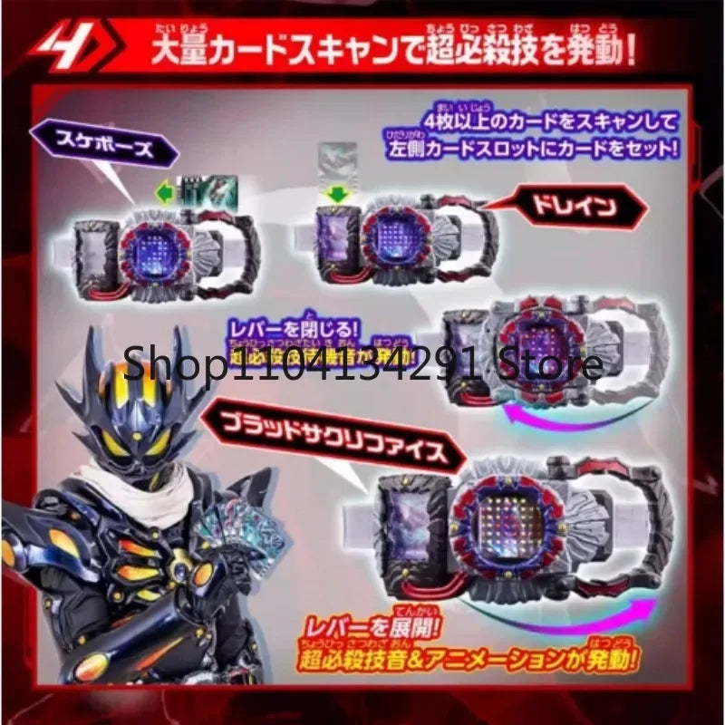 Original  in Stock  Bandai PB Limited Edition  DX Kamen Rider Gatcha Dread Driver  Birthday Gift  Toy  Model  Collectible