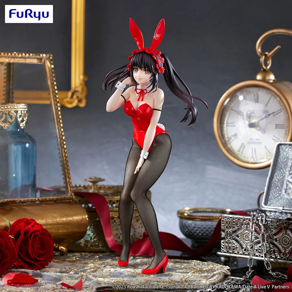 Auf Lager Furyu Original Bicute Bunnies Figuren Date A Live V Tokisaki Kurumi Hoshimiya Mukuro Bunny Suit Anime Figuren Modell