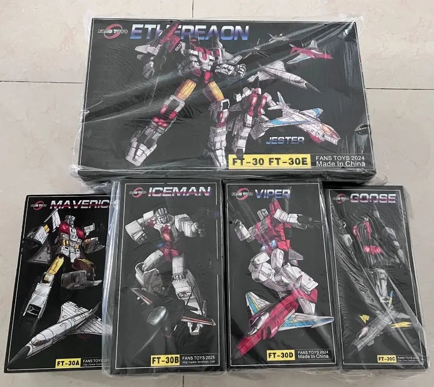 FansToys FT-30A FT-30D FT-30E FT-30B FT-30C Air Raid JESTER Slingshot Superion Fireflight Viper Mp Ratio Figura Collect Gifts