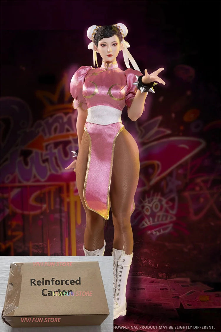 In Stock Original STAR MAN Chun-Li 4.0 Movability Model Toys Collection Starman MS-015A/B/C 1/6 Soft Rubber SF 6