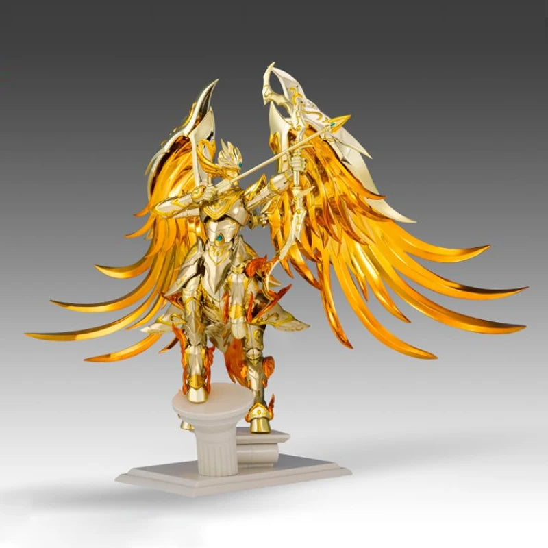 Toypoint/TP Saint Seiya Myth Cloth EXM Sagittarius Aiolos God SOG And Totem/Object Gold Knights of the Zodiac Action Figure