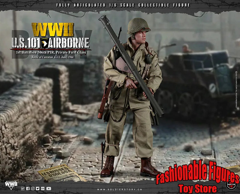 SoldierStory SS126 1/6 Scale Collectible Figure Ryan WWII US 101 Battalion Private First Class 12Inch Men Soldier Action Figure