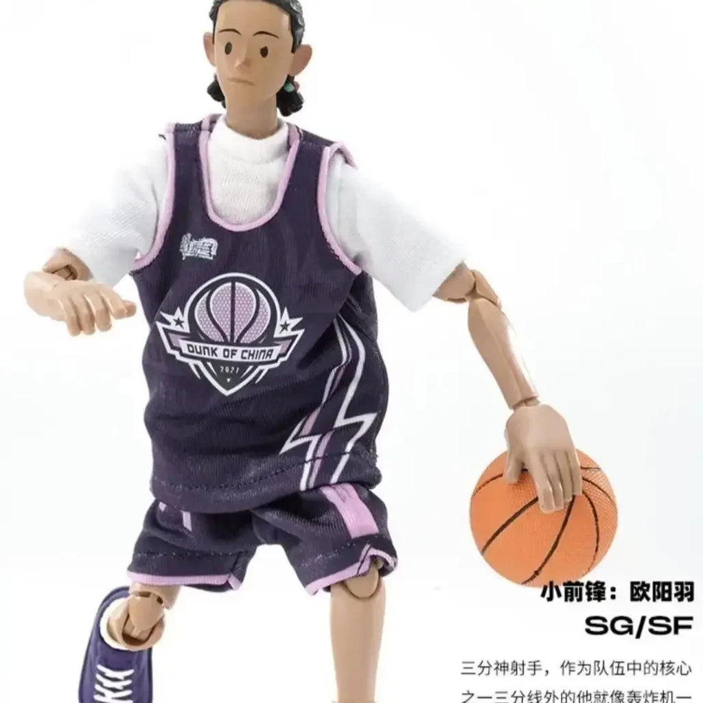 Come4arts Hip-Hop Street Dance Series Anime Figures Trendy Fashion Movable Toy Collection Decoration Model Toys For Boys Gift
