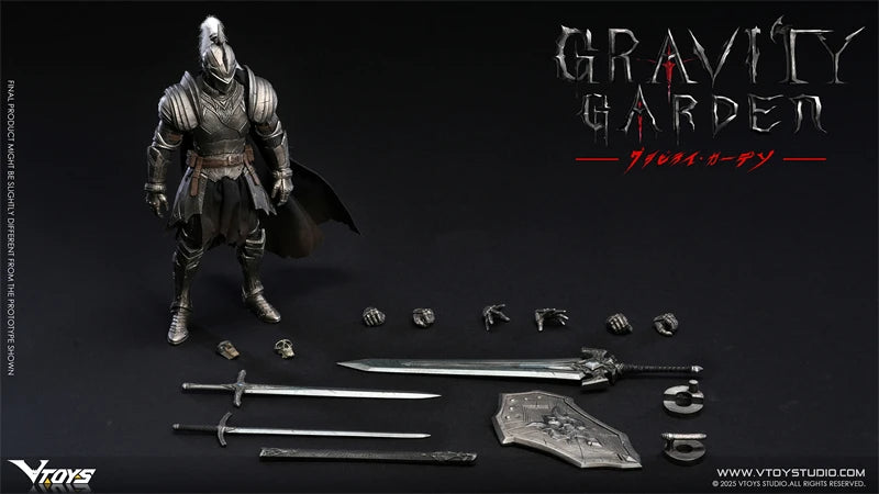 【Pre-Sale】 VTOYS VSD011 Gravity Garden Knight of Silver Moon 1/12 Action Model Figure Toys
