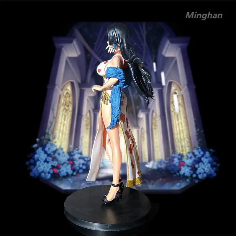 Hot 22cm Anime One Piece Figure Boa Hancock Action Figure Sexy Girl Statue Collection Decoration Christmas Children Toy Gift