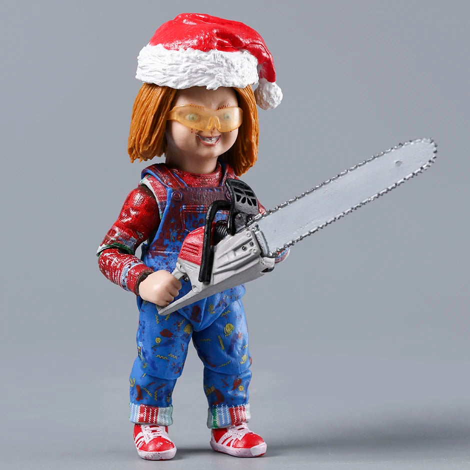 NECA Chucky TV-Serie Ultimate Chucky Holiday Edition 7 Zoll große Actionfigur