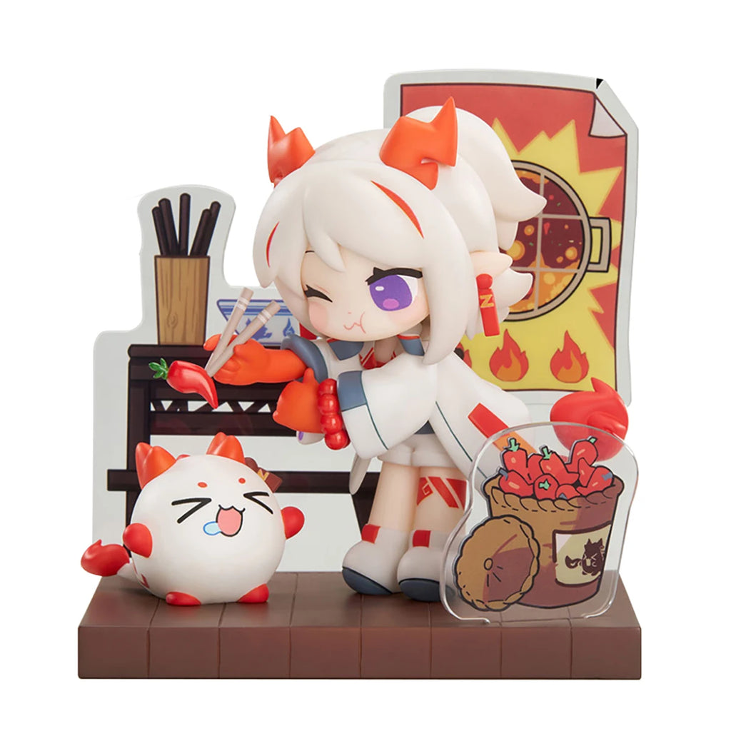 Apex-Toys Arknights Nian Ling Dusk Would You Like Dessert? Miniseries Yan Special Arc Anime Figure Collectible Model Toy