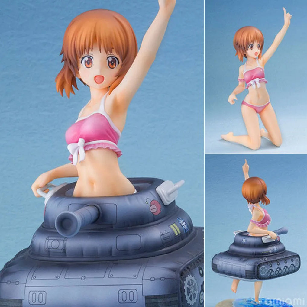 Original Brand New ‌F:NEX Miho Nishizumi Swimsuit with Float Ver. Girls und Panzer The Movie Action Figure Model Collectible