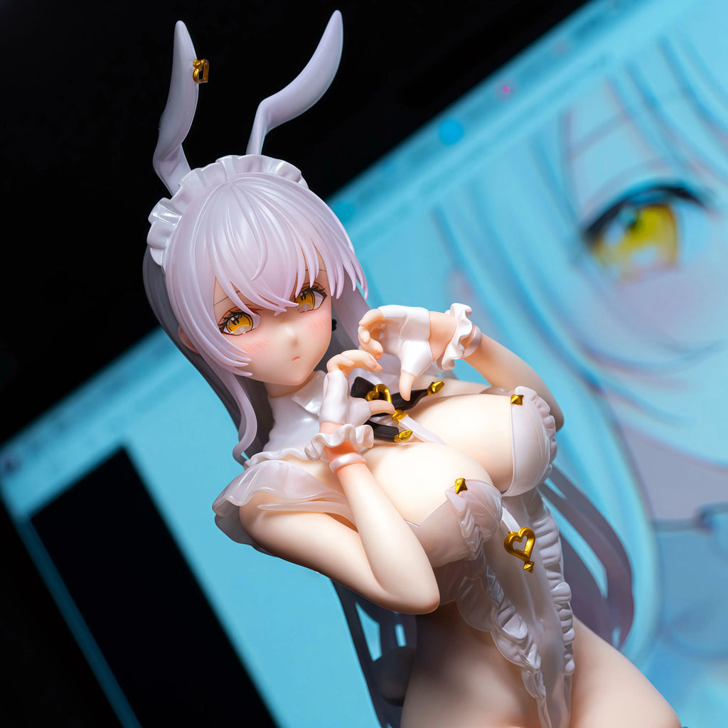 In Stock New 25cmLastZ Design Figure Lucile 1/7 Anime Bunny Girl Action Figure Toy Game Statue Adult Collection Model Doll Gift