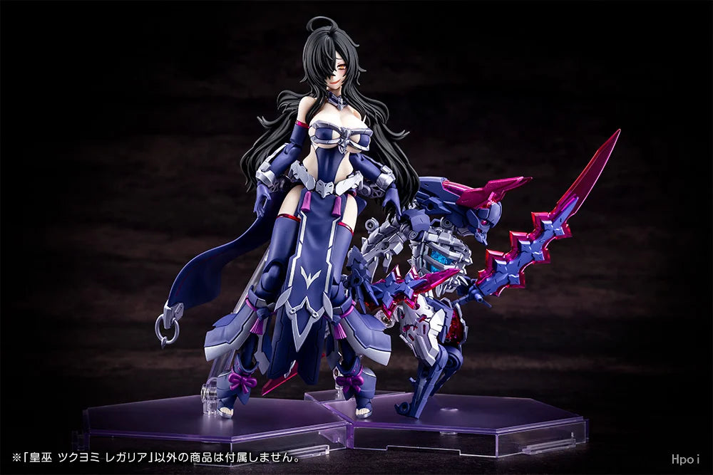 Original in Stock KOTOBUKIYA Megami Device Royal Witch Yuedu King Quan 1/1 Figures Model Toys Gifts Collection Ornaments