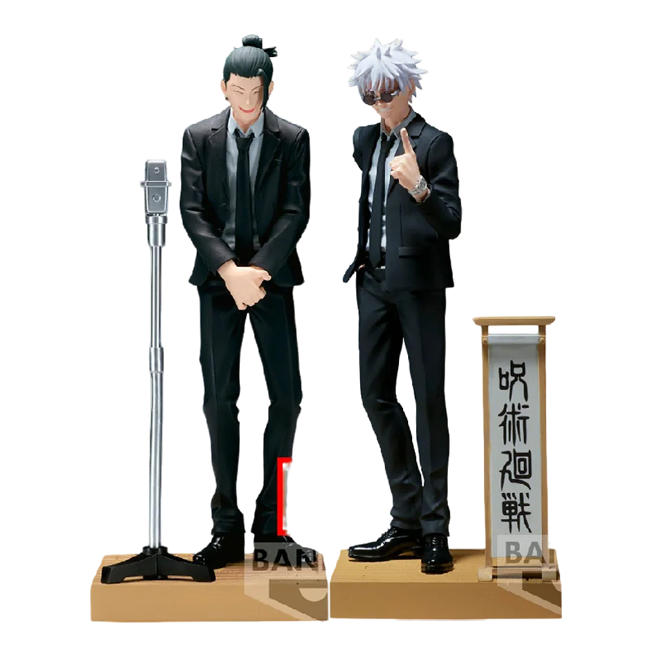 15cm Jujutsu Kaisen Anime Figure Satoru Gojo Geto Suguru Suit Ver. Action Figure Figurine Collection Model Doll Toys