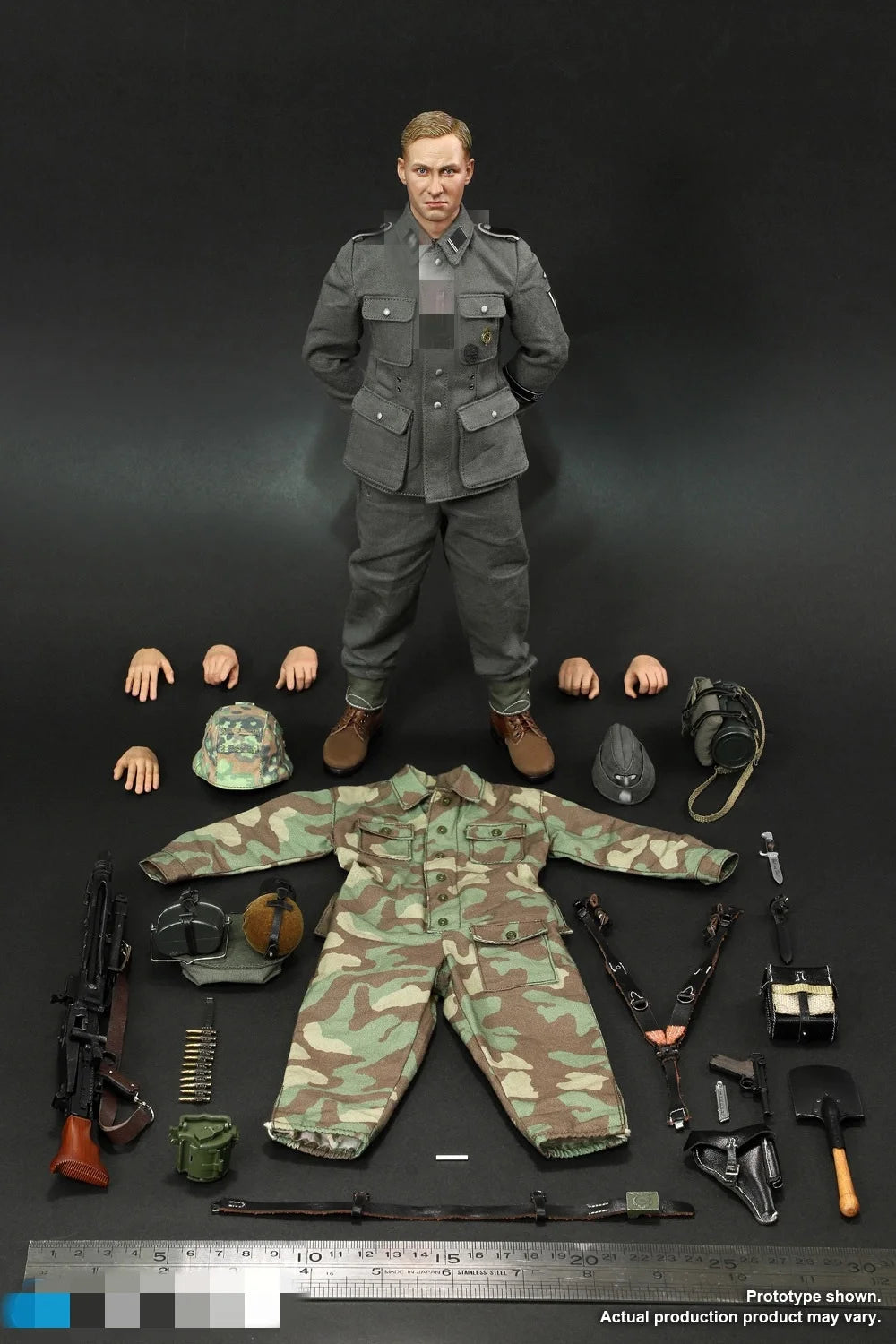 1/6 scale DID D80169 scale 12th armored division MG42 model set collection 12inch Action Figure Body Doll