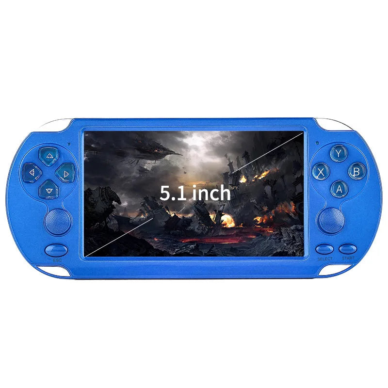 5,1 Zoll 8 GB X9 Handheld-Spiel-Player Videospielkonsole Player für PSP