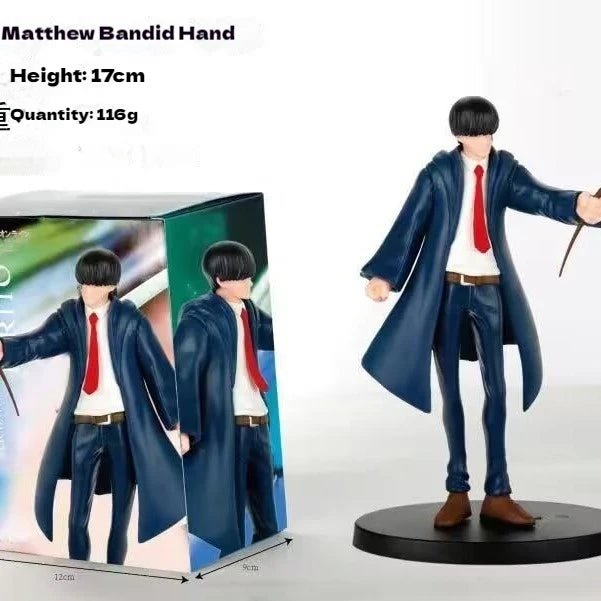 17cm Mashle: Magic And Muscles Anime Figure Character Handheld Desktop Ornament Fashion Pvc Model Wholesale Toy Collection Gifts