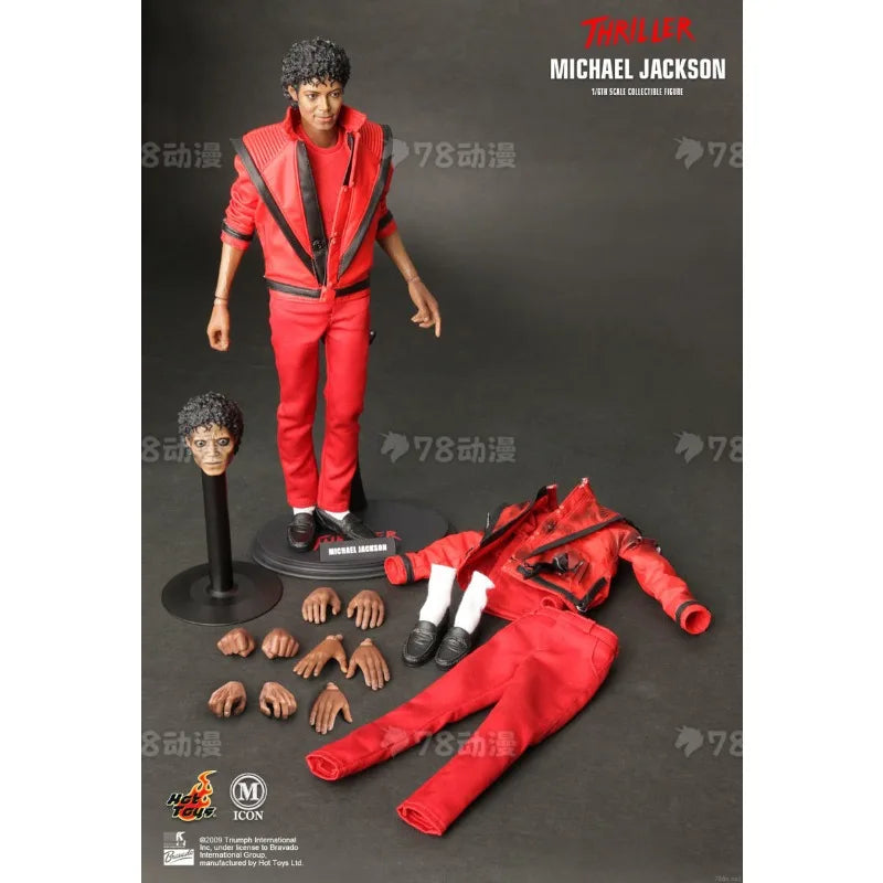 HOT TOYS Genuine M ICON Series MIS 09 Michael Jackson Trembles 1-6 Mobile Doll Model Toy Mobile Doll Model Toy Exquisite Toys