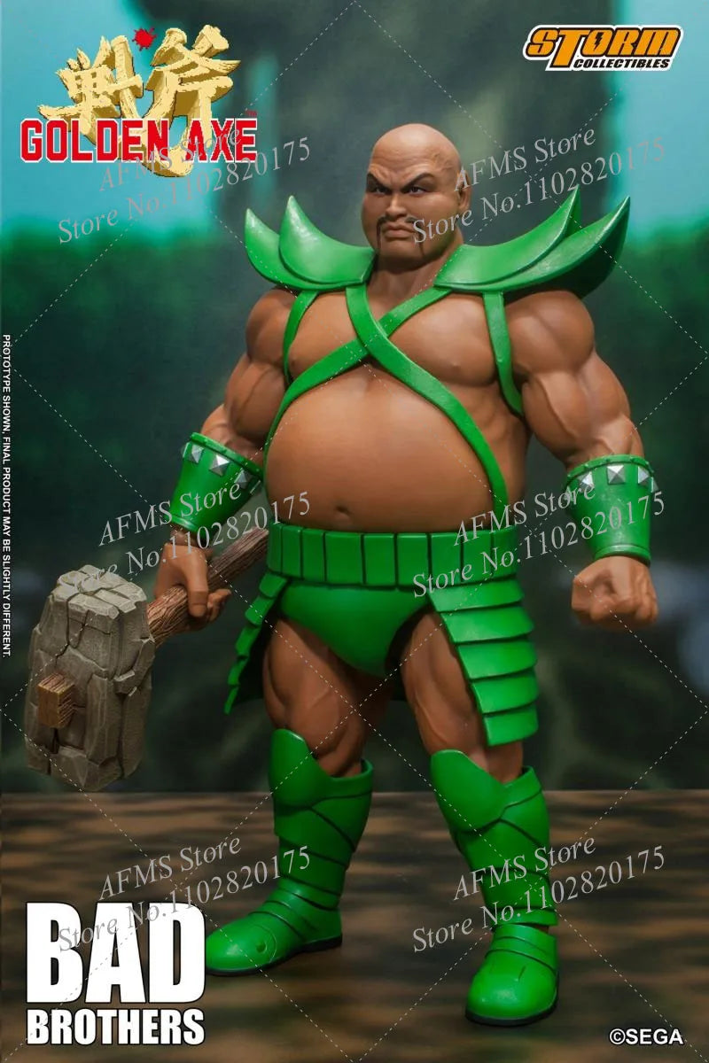 Storm Toys 1/12 Scale Collectible Figure Golden Axe Bad Brothers Classic Japanese Arcade Game Doll 6" Men Soldier Body