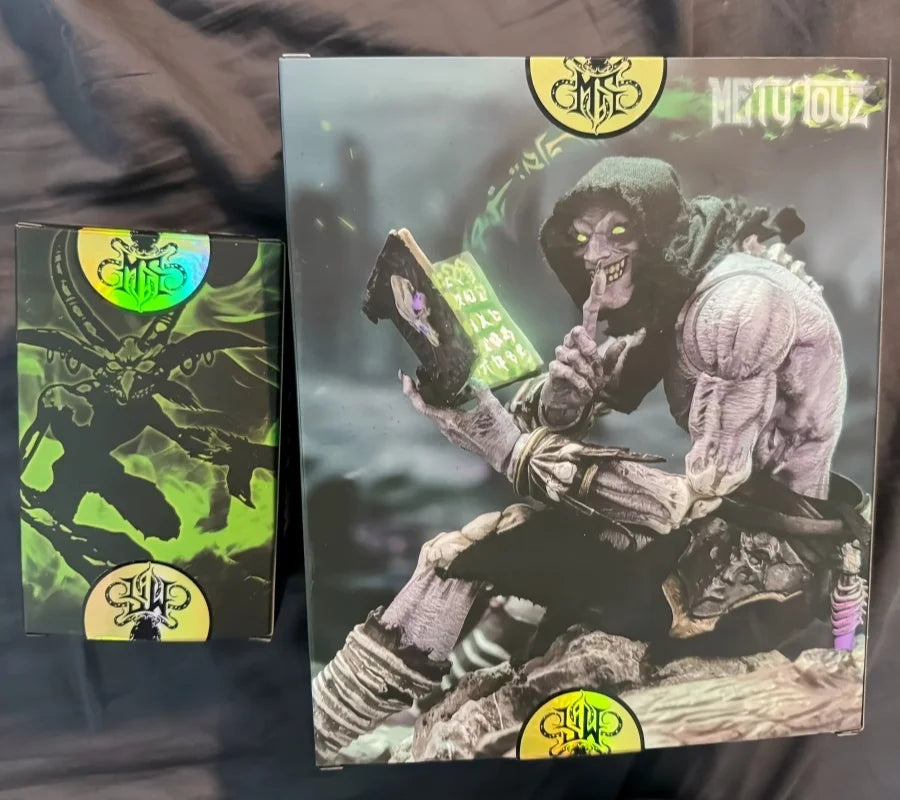 New In Stock Memory Toys Warcraft Necromancer Baron Scharmann Goblin Movable Model Metytoyz Undead Collection Toys Gifts