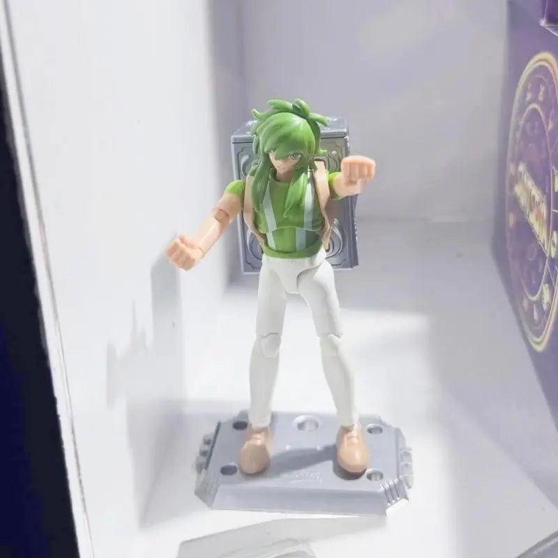 New Blokees Saint Seiya Blind Box Galaxy Version Vol.4 Gold Zodiac Anime Saga Action Figures Assembled Model Toy Collectible