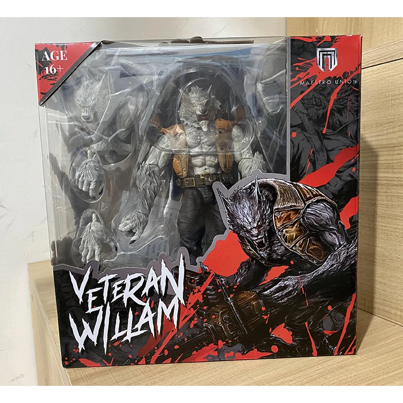 In Stock  Original Jiang Meng 1/12 Furayplanet Series Veteran William 7.7inch Anime Action Figure Model Collection Figurine Toys