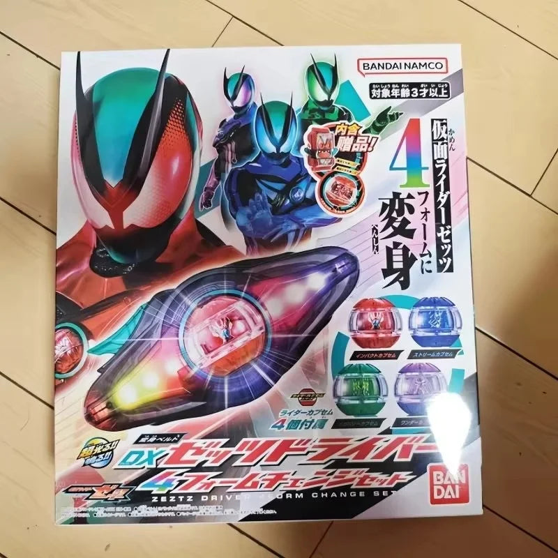 In Stock Original Bandai Anime Kamen Rider Zeztz Dx Zeztz Driver Cosplay Anime Action Figures Model Toys desktop Ornament Gifts