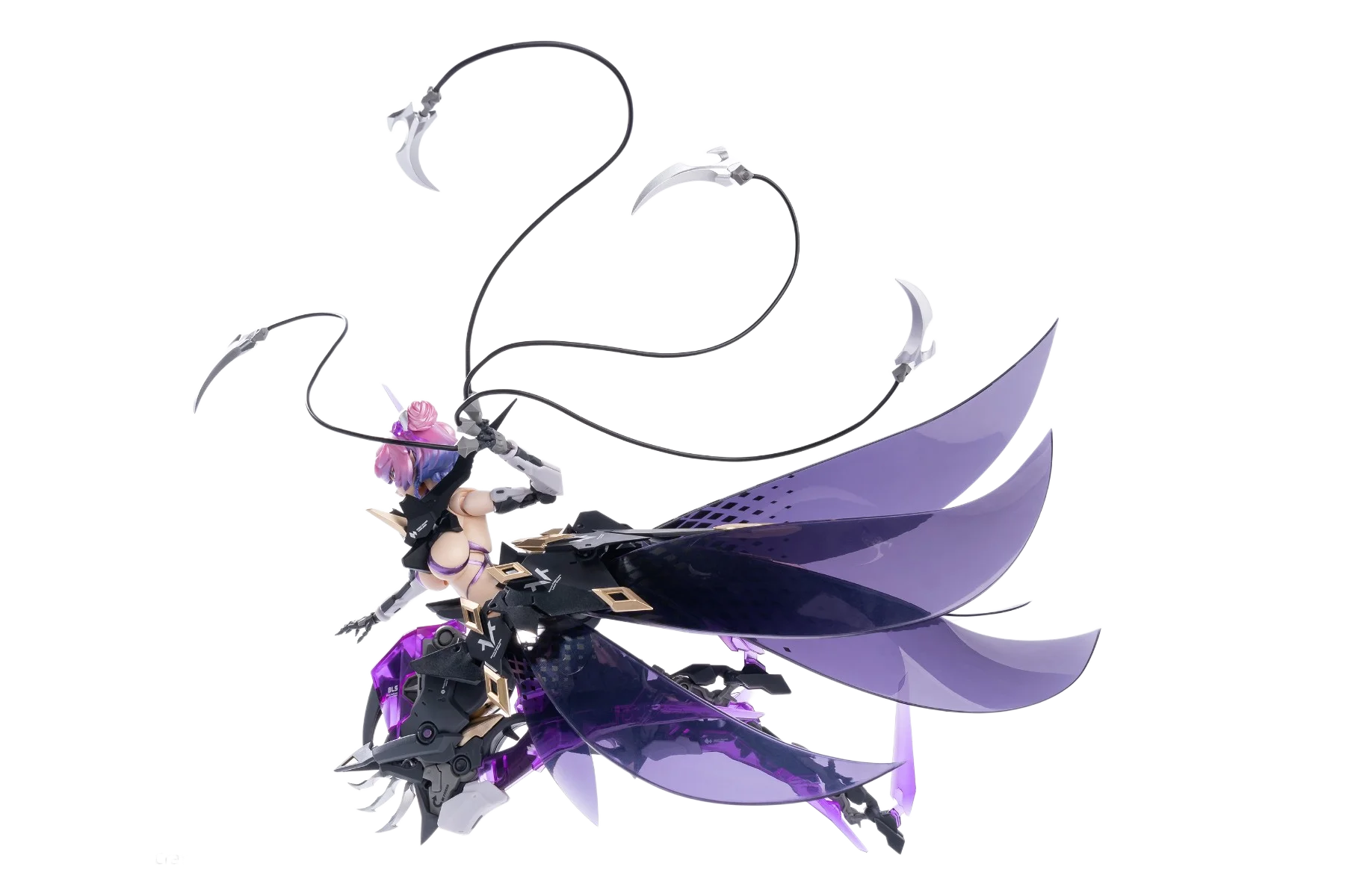 Rosado RS-02 Starflower Black Iris Figure Official Earnestcore Craft  Action Girl Anime Mecha Figure Collectible Toy Decor Gifts