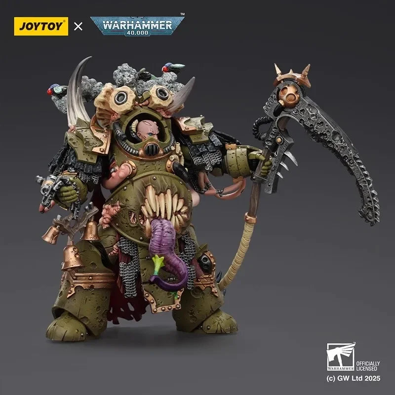 In stock  JOYTOY Dark Source Warhammer 40K Death Guard Lord of Decay Terminator & Death Shroud Terminator