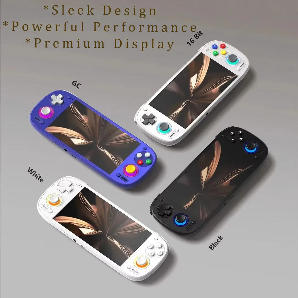 EAEY Retroid Pocket 5 Rp5 Handheld: 8 GB + 128 GB, 5,5 Zoll OLED, Bluetooth 5.0 | Unterstützt PSP/PS2-Spiele, tragbare Retro-Gaming-Konsole