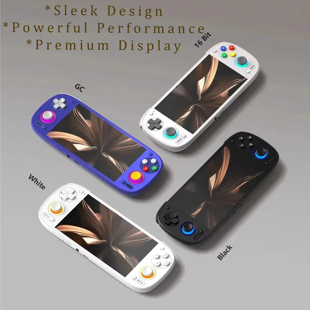 EAEY Retroid Pocket 5 Rp5 Handheld: 8 GB + 128 GB, 5,5 Zoll OLED, Bluetooth 5.0 | Unterstützt PSP/PS2-Spiele, tragbare Retro-Gaming-Konsole