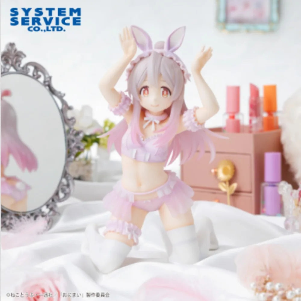 In Stock System Service Original Genuine Onii-chan Wa Oshimai! Oyama Mahiro One-Seventh Carat 1/7 Pastel Bunny Model Toy Figures