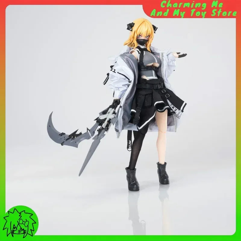 Authentic In Stock Hasuki Figure White Robed Bishop Mariannu Black Ops Shield Soldier Sa-02 Exhibition Limited Edition Brand