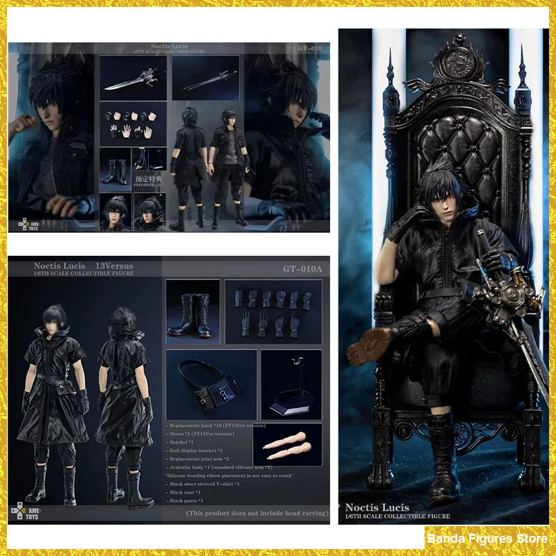 Original GAME TOYS GT-010 GT-010A GT-010B1/6 Noctis Lucis Noctis Throne  In Stock Anime Action Collection Figures Model Toy