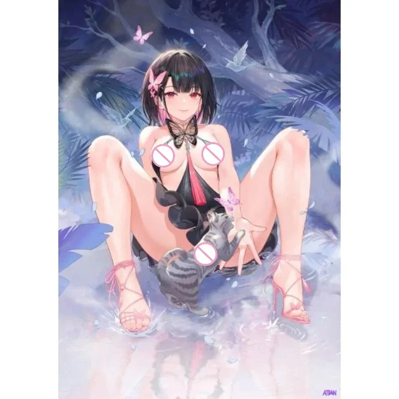 In Stock 100% Original ModelWay Atom Dan Lily Ratio Beauty Figure Model Ornaments Collection Gift  Toy