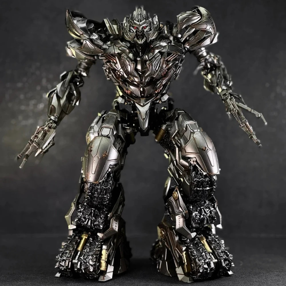 YOLOPARK Action Figure Transformers 2 Megatron Tank Alloy Joint Skeleton Assembly Figure Pre-assembled Model Toys Boy Gifts