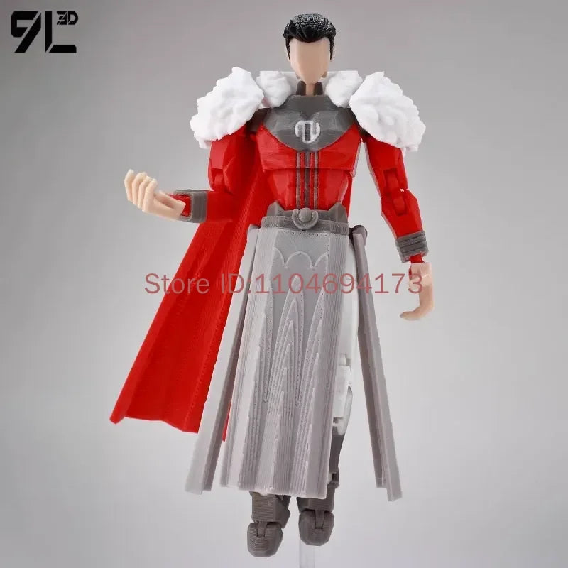 9L 3D Invincible Omni Man Titan Action Figure - Multi-Jointed Articulated Collectible Toy for US Comic Fans Display