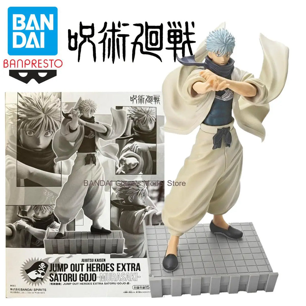 Original BANDAI BANPRESTO Jujutsu Kaisen Gojo Satoru Itadori Yuji Anime Figure Action Figurine Boxed Model Toys Gifts