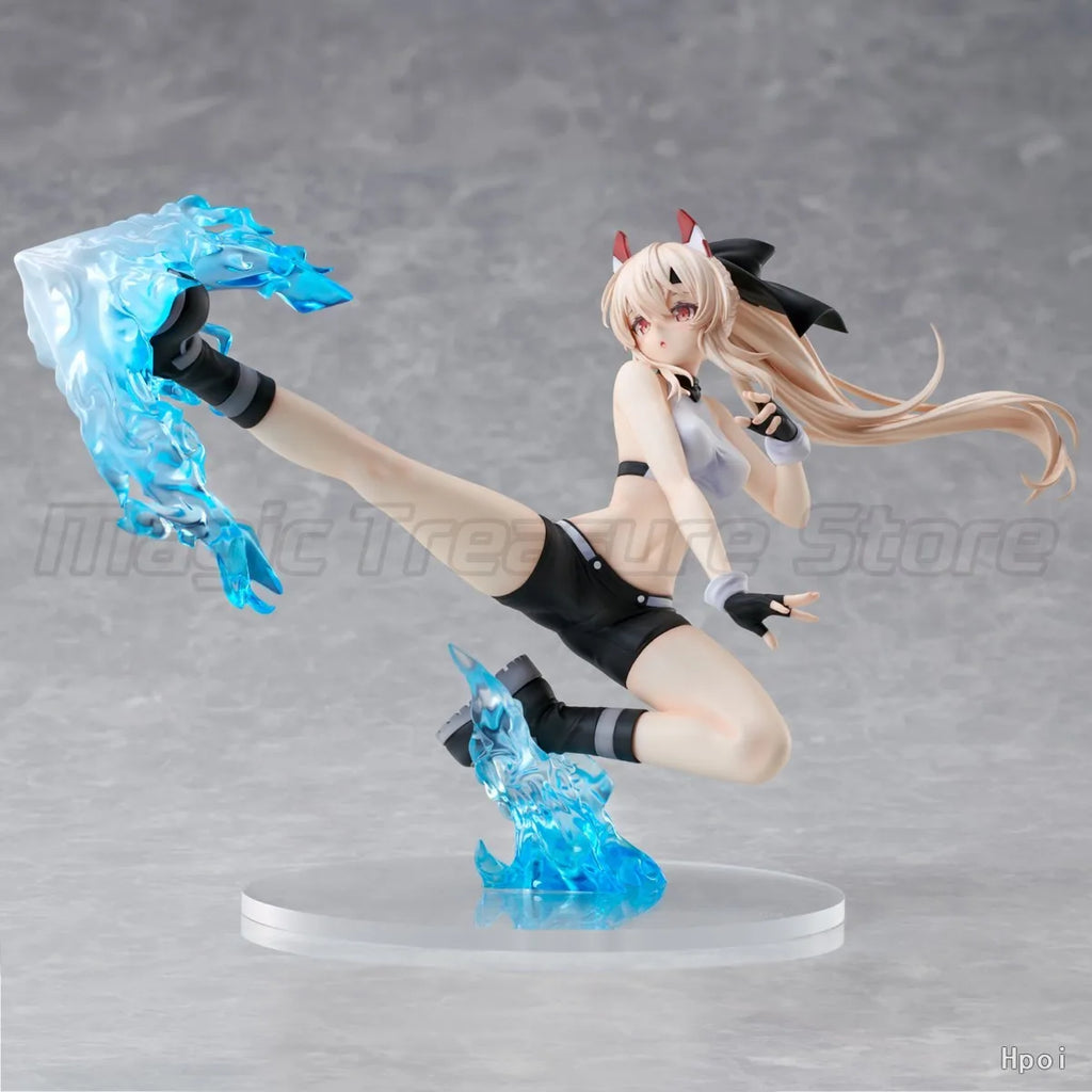 【MT】FREEing UnionCreative Azur Lane Ayanami Jumping Flying Kick 1/7 Scale Figures Anime Ornaments Collection Toy