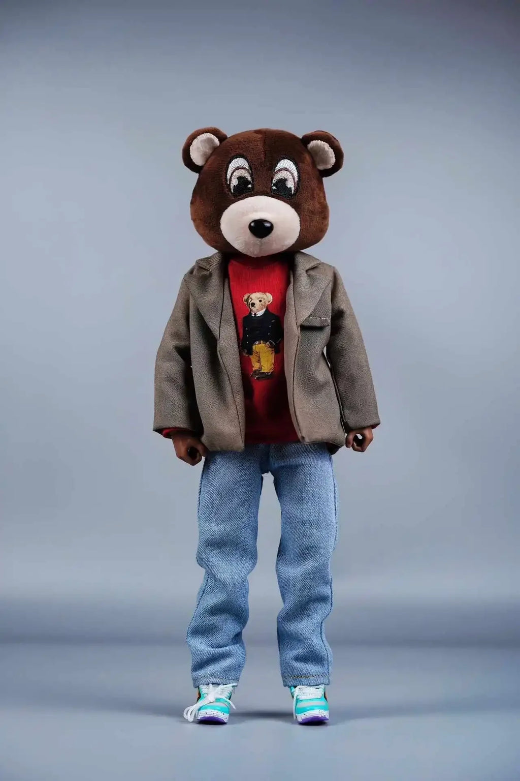 GOON Original 1/6 Trendy Doll YE Drop-up Bear Joint Moving Soldier Figure Collection Ornament Gift