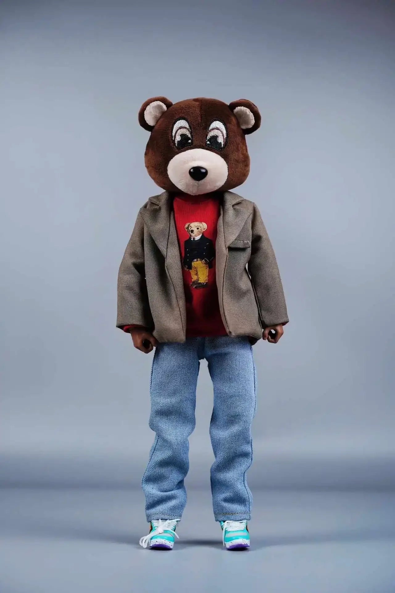 GOON Original 1/6 Trendy Doll YE Drop-up Bear Joint Moving Soldier Figure Collection Ornament Gift