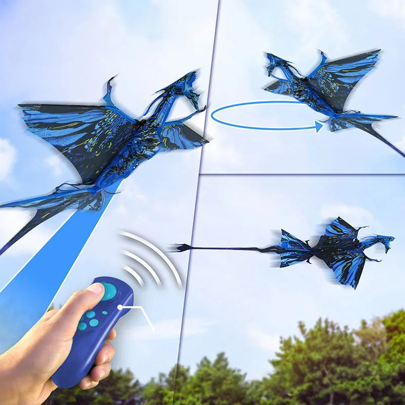 Disney Avatar Remote Control Spotted Creek Beast Bionic Flapping Machine Bird Water Way Can Fly Outdoor
