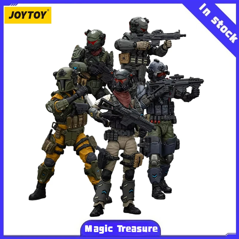 【MT】JOYTOY Stellar Scar Assault Team Gravelgold Darksilicon Titanite Firesulfur Ghostmanganese 1/18 Action Figure Toy