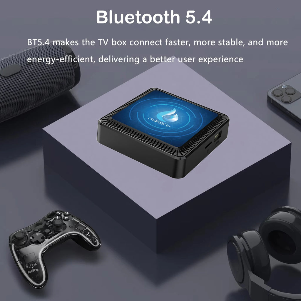 Q17 Smart TV Box 5G Wifi Android 14 TV Box Quad Core Allwinner H313 64GB 128GB Set Top Box Google Assistant Netflix Media Player