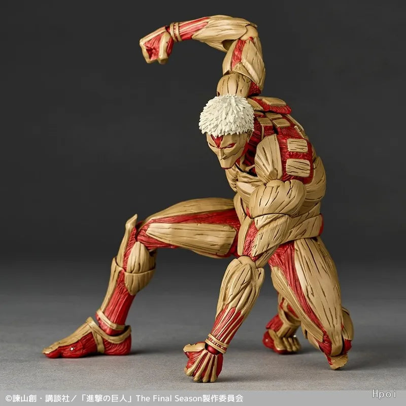 Amazing Yamaguchi Attack On Titan Armored Titan Anime Ko Articulated Action Figures Model Kit Collectible Trendy Toys Boy Gifts