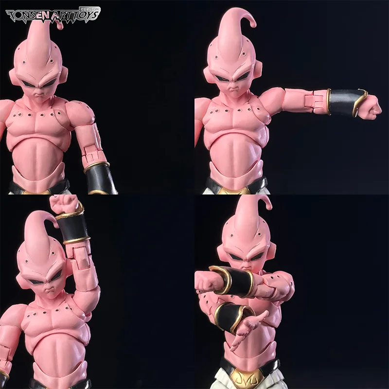 100% In Stock Original Tonsenarttoys Dragon Ball SHF Majin Buu Adolescent Malevolence Anime Action Collection Figures Model Toys