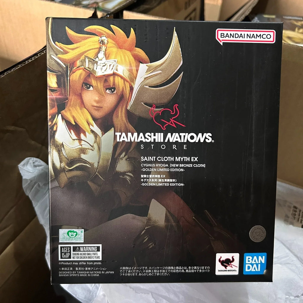 In Stock BANDAI Saint Cloth Myth TNT Cygnus Glacier New Bronze Saint Cloth Animation Character Model Toy Gift Collection