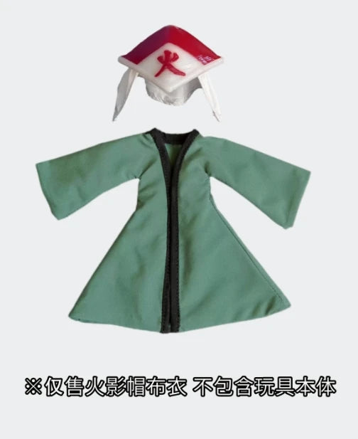 1/12 Scale Five Generations Tsunade Cloth Robe Vest Pants Shoes Set Clothes for 6" Action Figure CF Body Model