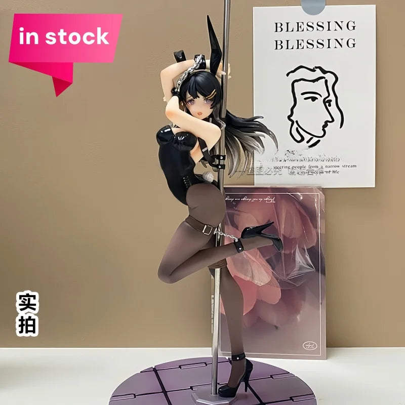 In Stock 30cm Anime Mai Sakurajima Bunny Girl Action Figure Sexy Bunny Girl Figure Adult Collection Model Doll Toys Gift
