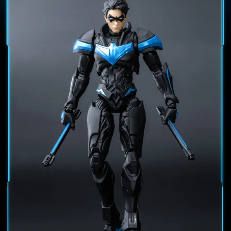Blokees Original Dc Nightwing Batman Terry Mcginnis Beyond Knightmare Figure Justice League Bruce Wayne Comic Doll Toy Gifts